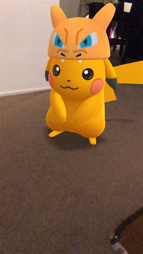 Caught this shiny hat Pikachu! : r/pokemongo