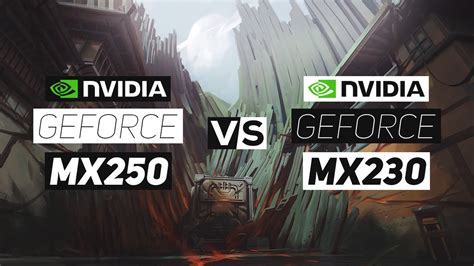 NVIDIA GeForce MX250 VS NVIDIA GeForce MX230 2020! - YouTube