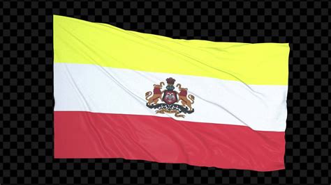 Karnataka flag waving 24819603 Stock Video at Vecteezy