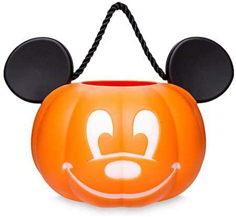 Disney Park Mickey Mouse Pumpkin Light Up Halloween Trick Or Treat ...