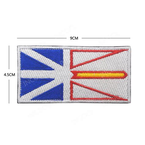 Newfoundland and Labrador Flag Embroidery Patch Tactical Military ...