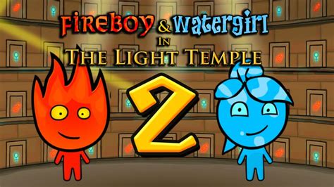 Fireboy and Watergirl 2: The Light Temple game at Friv2.Racing