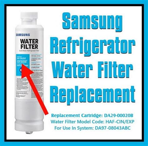 Replace Samsung Refrigerator Water Filter - Appliance Genie