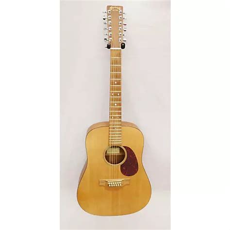 Used Martin DM-12 12 String Acoustic Guitar Natural | Guitar Center