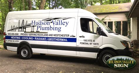 Hudson Valley Plumbing | Logo Design & Vehicle Graphics - Hudson Valley Signs