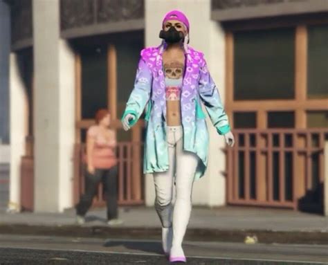 Gta 5 Female Outfits Pink