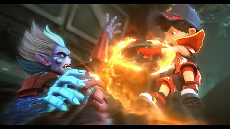 BoBoiBoy VS Retak'ka FIRST BATTLE - YouTube