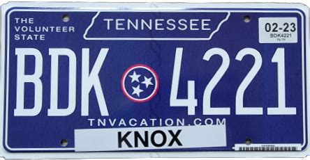 Tennessee License Plate Frames: Are They Allowed?