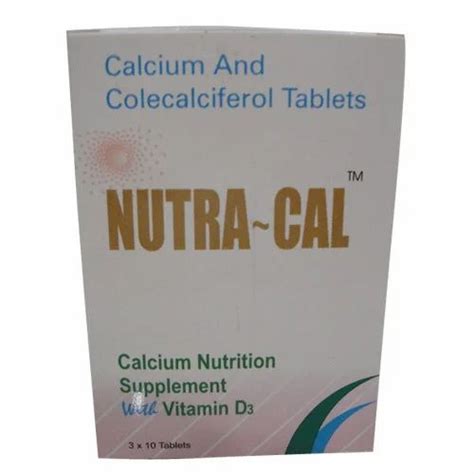 Calcium And Colecalciferol Tablets at Rs 100/box | Calcium Tablet in Mumbai | ID: 8912896348