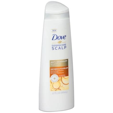 Dove Dermacare Scalp Dryness & Itch Relief Anti-Dandruff Shampoo + Pyrithione Zinc | Eczema ...