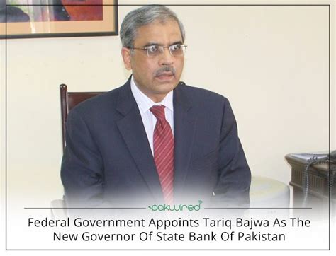 Federal Government Appoints Tariq Bajwa As The New Governor Of State ...