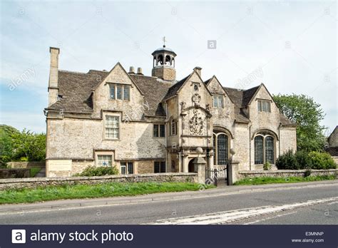 The 17th century Almshouse & School in Corsham, Wiltshire, UK, built & funded by the estate of ...