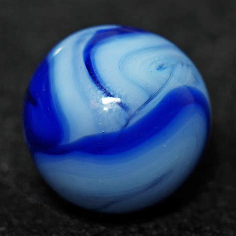 Blue/white swirl - Marble I.D.'s - Marble Connection