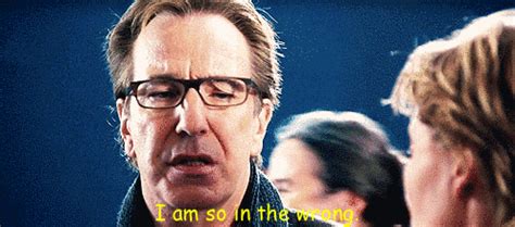 Alan Rickman — “Love Actually” (2003) Alan Rickman as Harry and...