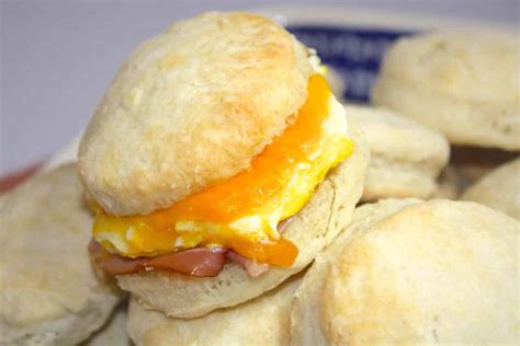 Biscuit Breakfast Sandwiches