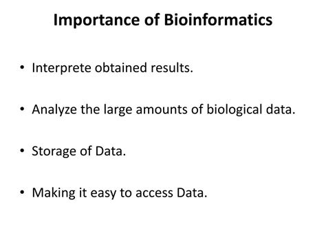 PPT - Bioinformatics PowerPoint Presentation, free download - ID:1606303