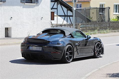 2023 Porsche Boxster Spyder RS Spied Yet Again With Production Ready Look - autoevolution