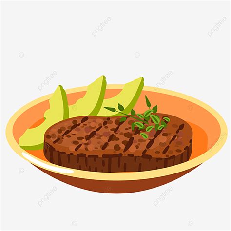 Food Steak Food Cartoon Steak Western Pastry Food, Food, Cartoon Food, Cartoon PNG und PSD Datei ...