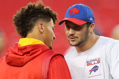 Josh Allen on what Patrick Mahomes friendship is really like