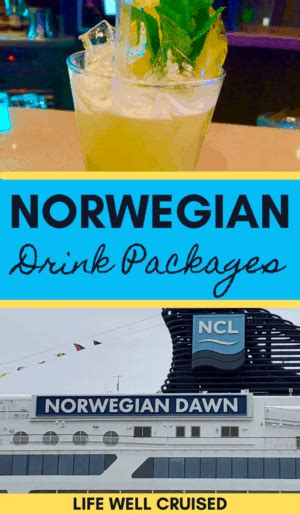 Norwegian Cruise Line Beverage Packages: What's Included and is it ...