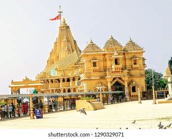 Somnath Temple Prabhas Patan Gujarat India Stock Photo 1290329071 ...