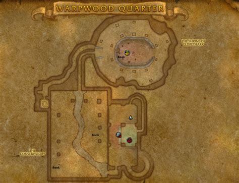 Dire Maul East Book Locations