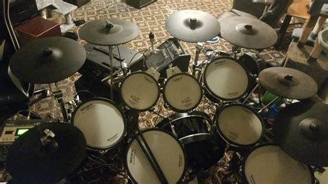 Old V-drums weren't fully broken so I added them to my new ones :) : r ...