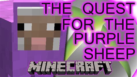 Minecraft Xbox 360 CO-OP Quest for the Purple Sheep Episode 1 - YouTube