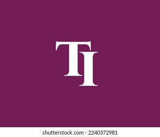 Ti Logo Design Vector Template Stock Vector (Royalty Free) 2240372981 | Shutterstock