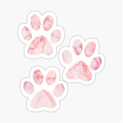 "Paw Print" Sticker for Sale by shallynhatcher | Redbubble