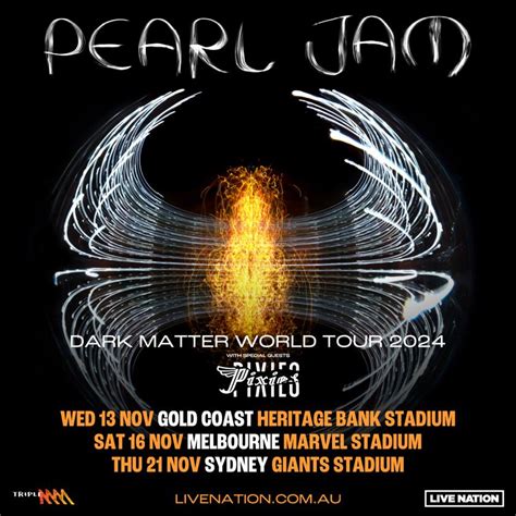 PEARL JAM - NEW ALBUM, DARK MATTER, OUT APRIL & AUS NZ TOUR DATES - 100% ROCK MAGAZINE : 100% ...