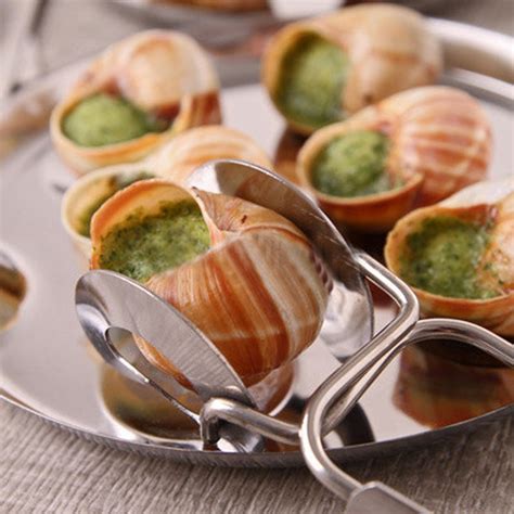 Escargot, raw snail dish from France ~ travell and culture