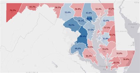 Maryland 2022 gubernatorial election results by county - Engage TU