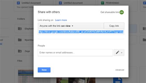 How To Share a Google Drive Folder