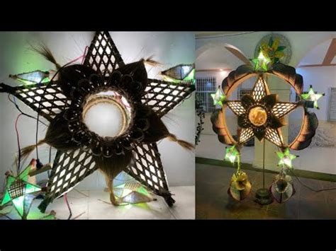 PAROL MAKING Indigenous and Recycled Materials #lantern #paskongpinoy - YouTube