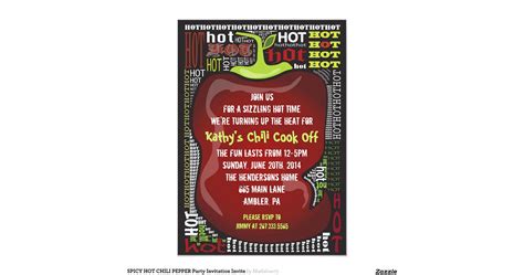 spicy_hot_chili_pepper_party_invitation_invite ...