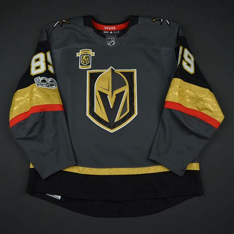 Lot Detail - Alex Tuch - Vegas Golden Knights - 2017-18 Inaugural Game ...