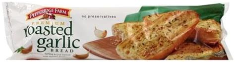 Pepperidge Farm Premium Roasted Garlic Bread - 10 oz, Nutrition Information | Innit