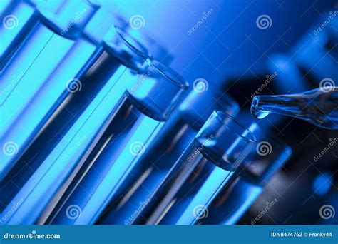 Laboratory theme. stock photo. Image of closeup, chemistry - 90474762