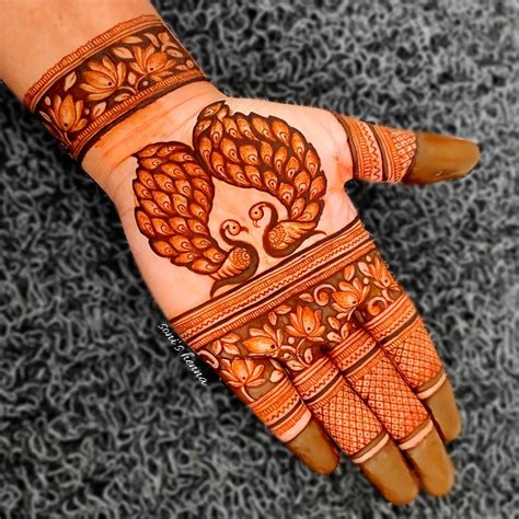 New Peacock Mehndi Designs - Simple & Stylish Mehndi Designs (7 ...