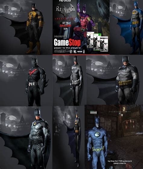 Batman Arkham City Skins by AvatarLogan on DeviantArt