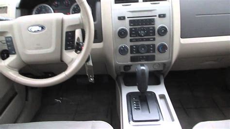 2010 Ford Escape, Oxford White - STOCK# 5298A - Interior - YouTube