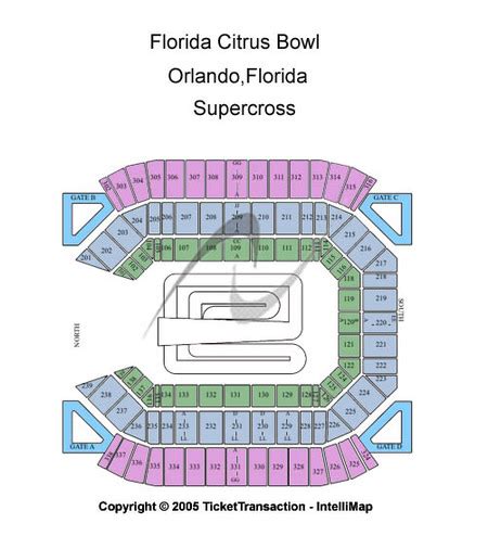 Florida Citrus Bowl Tickets and Florida Citrus Bowl Seating Charts ...