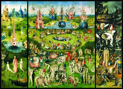 The Garden of Earthly Delights, Triptych Jigsaw Puzzle | PuzzleWarehouse.com