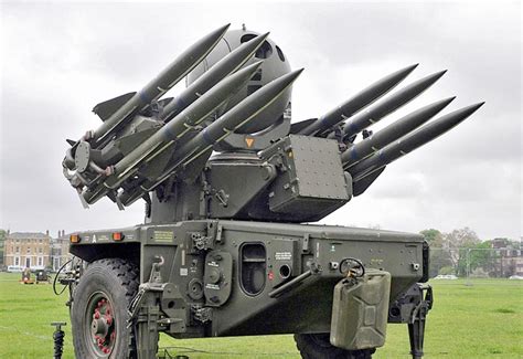 Rapier ADMS Towed / Tracked Air Defense Missile System