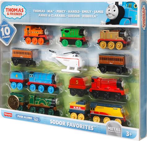 Fisher-Price Thomas & Friends Sodor Favorites gift set featuring die ...