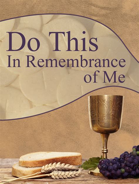 Do this in Remembrance of Me – Diocesan