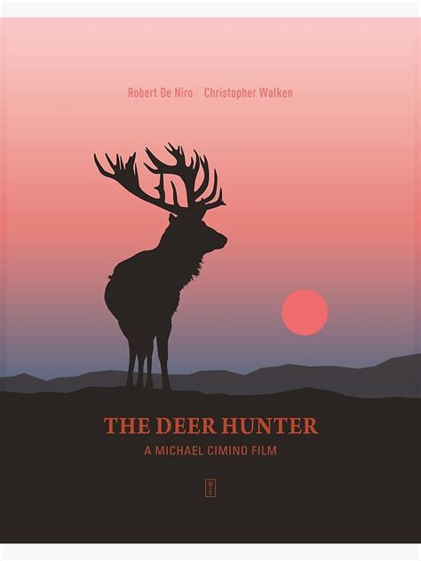 "The Deer Hunter" Poster for Sale by SITM | Redbubble