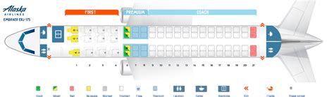 Alaska Embraer 175 Seating Chart | Awesome Home