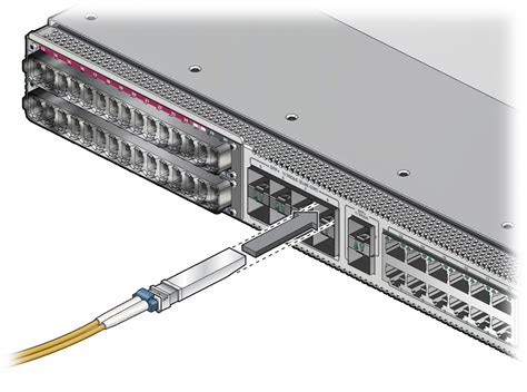 Install a Data Cable - Oracle® InfiniBand Switch IS2-46 Service Manual